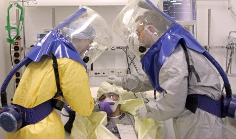 Germany has 50 beds ready for Ebola cases