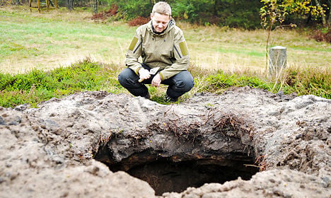 Danish burial mounds fleeced by grave robbers