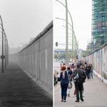 The East Side Gallery in 1990 before this former stretch of the Wall became a focal point for artists.  Photo: Eberhard Klöppel/Lukas Schulze