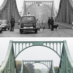 West Berlin police in 1988 at the <i>Glienicker Brücke</i> which crossed from West Berlin into the GDR at Potsdam.Photo: dpa-Archiv/Lukas Schulze