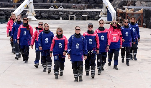 Team SCA takes off on Volvo Ocean Race
