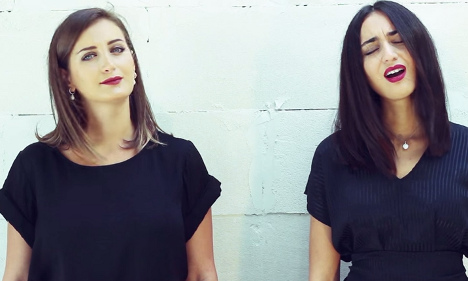 Swedish sisters create viral Syria stir