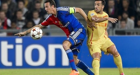 FC Basel beat lame Liverpool 1-0 at home