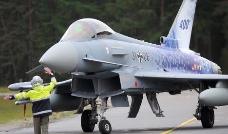 Fault forces Germany to cut Eurofighters