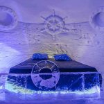 A stay in an ice hotel. Kirkenes is close to the North Norway border to the East and why not enjoy a one-off experience at the Snow Hotel. Every one of the 20 snow suites is made of ice and with a bar and restaurant to relax in, enjoy this truly winter wonderland. Open from December until April.Photo: Photo: Nevada Arts