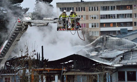 Preschool burned down in southern Stockholm
