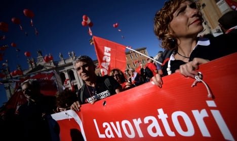 Italy labour strike set for December 12th