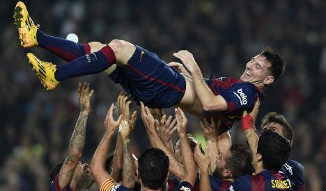 Lionel Messi equals La Liga scoring record