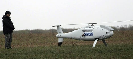Attack on Austrian-made drone in east Ukraine