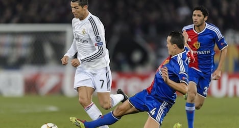 Ronaldo goal gives Real Madrid edge over Basel