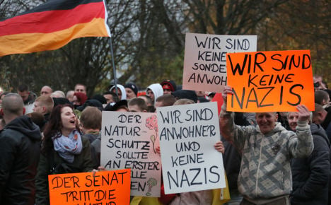 Anti-refugee demo reveals xenophobia