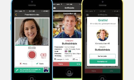 ‘Tinder for jobs’ app targets Swedish students