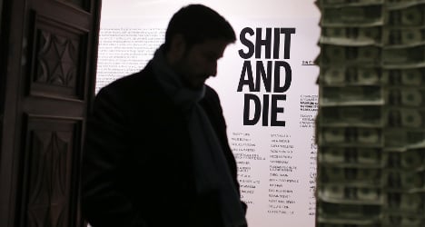 Turin hosts controversial 'Shit and Die' show