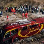 Fourteen dead in horror Spanish coach crash
