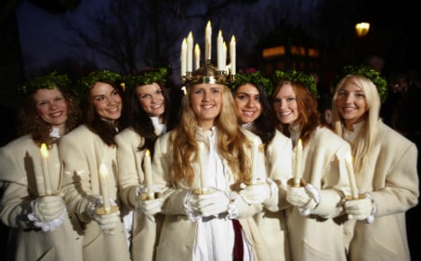 Interest in Swedish Lucia on the wane