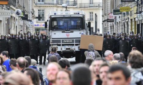 Violent anti-police protests erupt in France