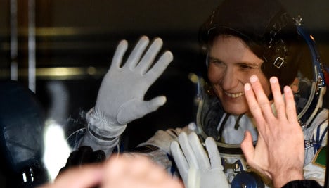 Russian craft takes Italian astronaut to space