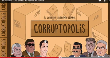 Boardgame cashes in on Spain’s corruption crisis
