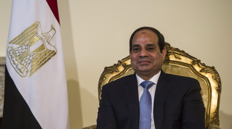 Egypt's Sisi in Rome on first European visit