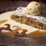 Apfelstrudel (apple strudel) is said to have become an Austrian classic after the Siege of Vienna by the Turks. The strudel is usually made from the same puff pastry that is used in Turkish baklava. It’s best eaten warm, with vanilla sauce or lashings of whipped cream and a frothy Melange coffee. Photo: Erik van den Ham