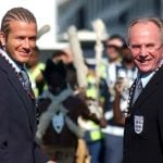 David Beckham enjoyed a close relationship with Sven, with the midfielder captaining England for the whole duration of the Swede's stint in charge.Photo: AP Photo