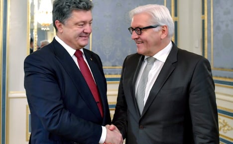 Steinmeier rushes to Moscow as Ukraine boils