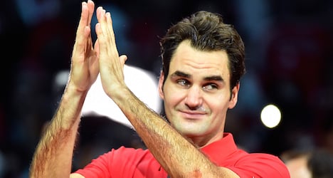 Federer gives Swiss first Davis Cup tennis title