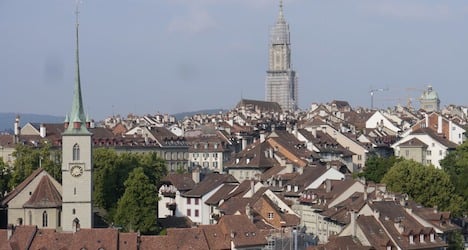 Bern cathedral set to lose tower scaffolding