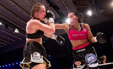 Cecilia Brækhus limps to 27th win in Denmark