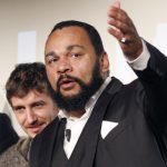 Comedian Dieudonné M'bala M'bala, known by his stage name <b>Dieudonné</b> has received hefty fines for anti-Semitic hate speech. He also came up with a controversial hand gesture, called the “quenelle”. While he claims it’s “anti-establishment” critics view it as a disguised Nazi salute.Photo: Patrick Kovarik/AFP