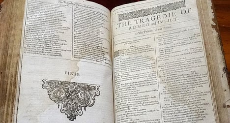 Rare Shakespeare work found in northern France