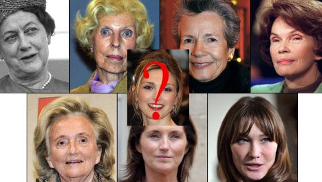 France's 'first ladies': A look at the other halves
