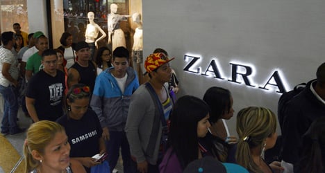 Zara rations sales in Venezuelan stores