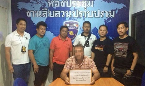 Dane wanted for fraud arrested in Thailand