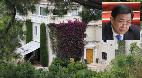 Shamed Chinese leader's French villa goes on sale