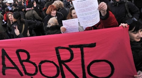Abortion rate higher among foreigners in Italy