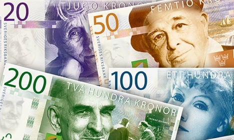 Sweden announces date for new bank notes