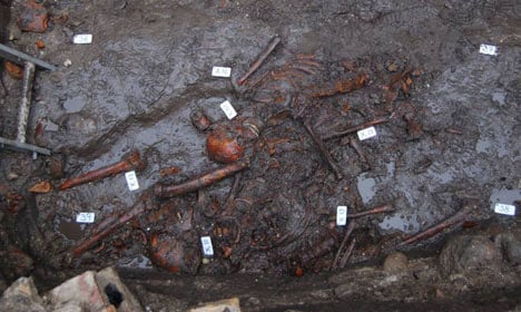 500-year-old skeletons unearthed in Denmark
