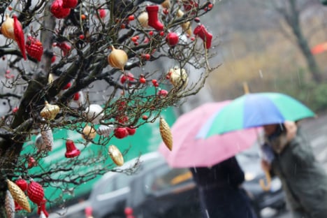Wet, windy, stormy Christmas in store