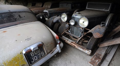 Trove of forgotten cars to go under hammer