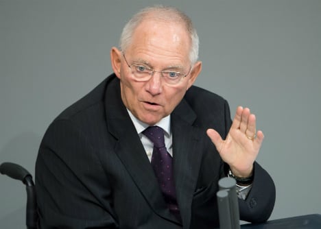 Schäuble warns Greece: no alternative