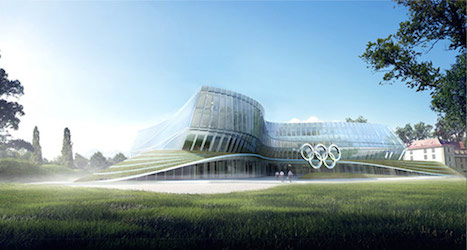IOC unveils futuristic plans for new home