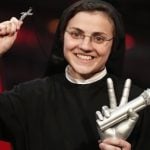 Italian nun Cristina Scuccia became a global pop sensation by winning The Voice TV show in June. Her fans include Whoopi Goldberg and Madonna, <a href="”http://bit.ly/1HVqpSJ”">while in December she met Pope Francis.</a>Photo: Marco Bertorello/AFP