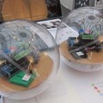 <b>Robotic toy for autistic children:</b> This robotic ball was designed for children with autism to help improve interaction between those children affected by the condition and their parents or teachers. 