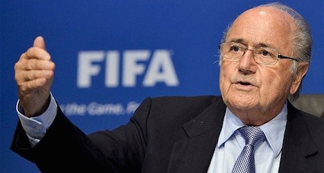 Fifa's Blatter pays tribute to French terror victims