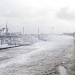 Egon strikes the harbour in Hirtshals.Photo: Cathrine Ertmann/Scanpix