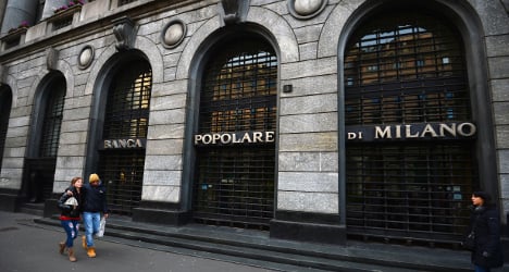 Shares in Italy coop banks up after reform bill