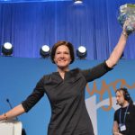 Sweden’s opposition votes in woman leader