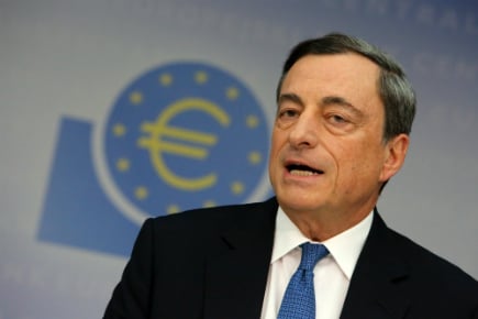 Draghi says price risks rising in eurozone