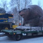 Sweden’s Luleå carves spot for giant beaver